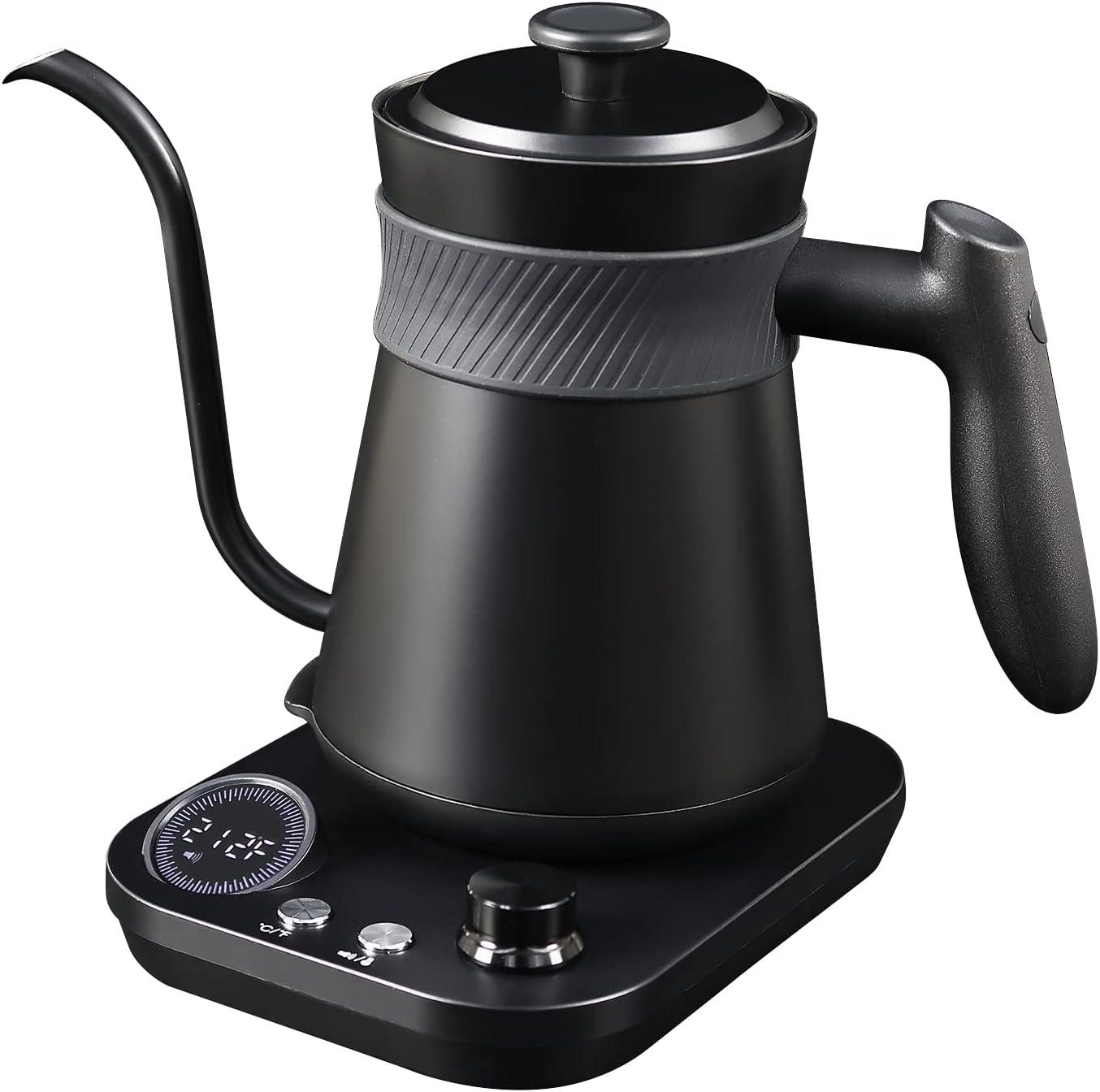 VEVOR Electric Gooseneck Kettle Gooseneck Pour Over Coffee Tea Kettle 1L  1200W